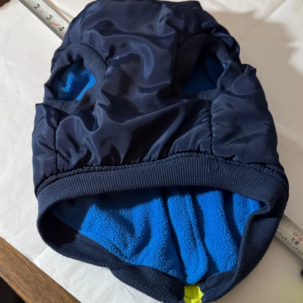 Top Paw Navy and Blue Dog Jacket